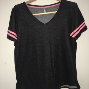 Tresics black short sleeve ladies, large